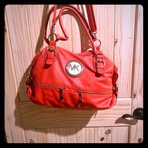 Michael k  orange bag